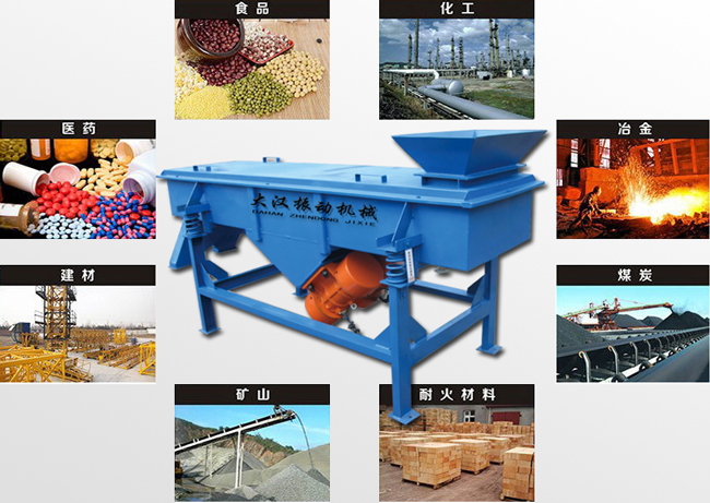 520直線篩適用行業(yè) 520直線篩適用行業(yè)