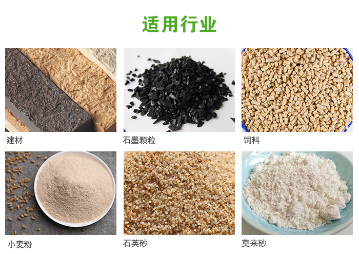 高頻振動篩主要用于化工，建材，石墨顆粒，飼料，小麥粉，石英砂，豆?jié){，果汁等各種物料的干法、濕法篩分、分級、脫水，過濾。